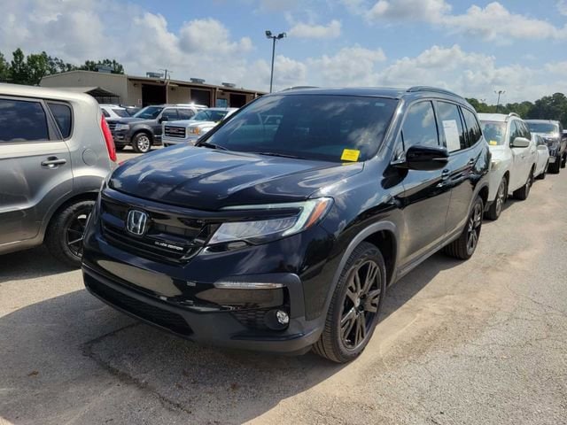 Used 2021 Honda Pilot Black Edition with VIN 5FNYF6H79MB002763 for sale in Graham, NC