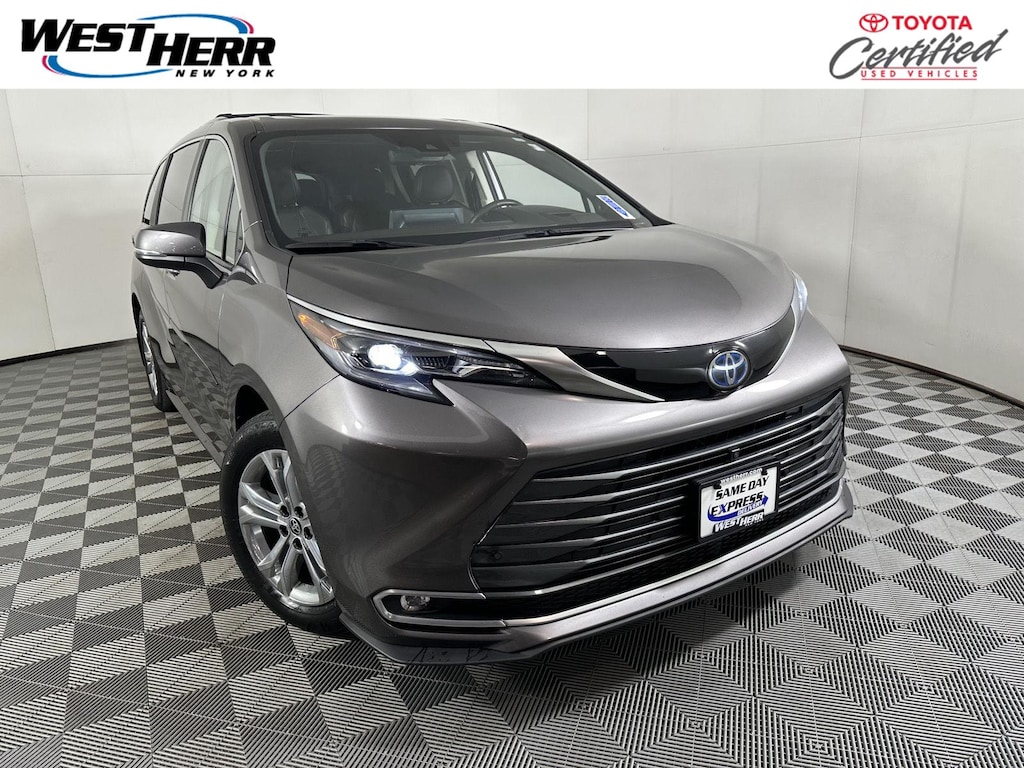 Certified 2024 Toyota Sienna Platinum 7-Passenger Van