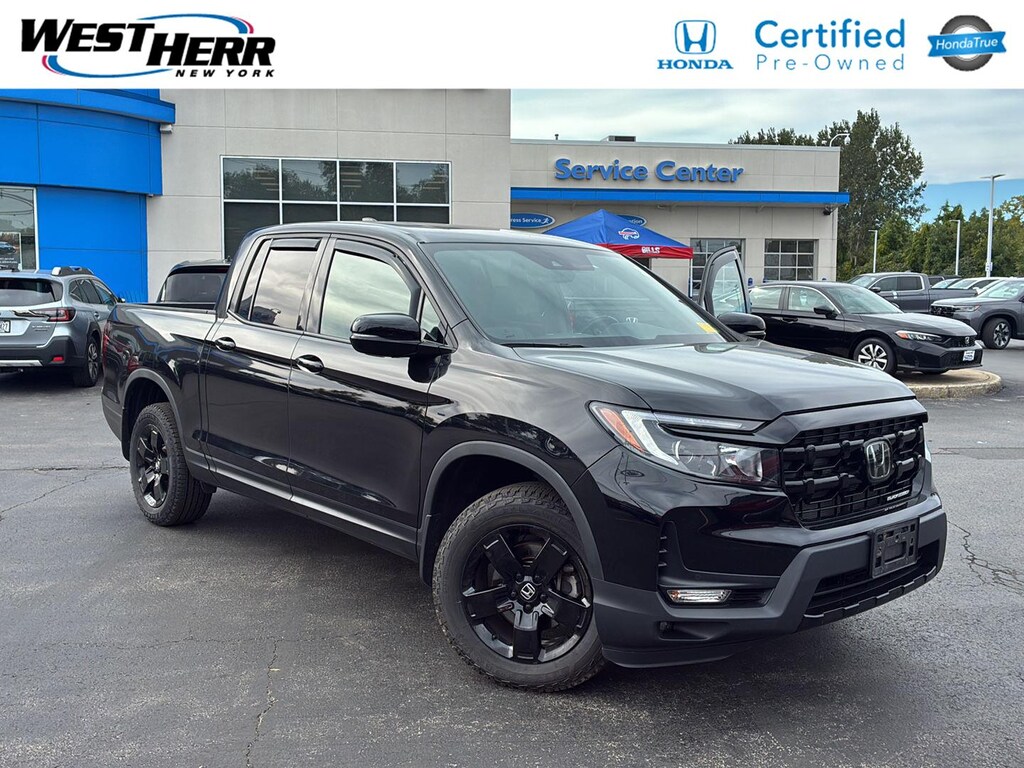 Certified 2024 Honda Ridgeline Black Edition Truck