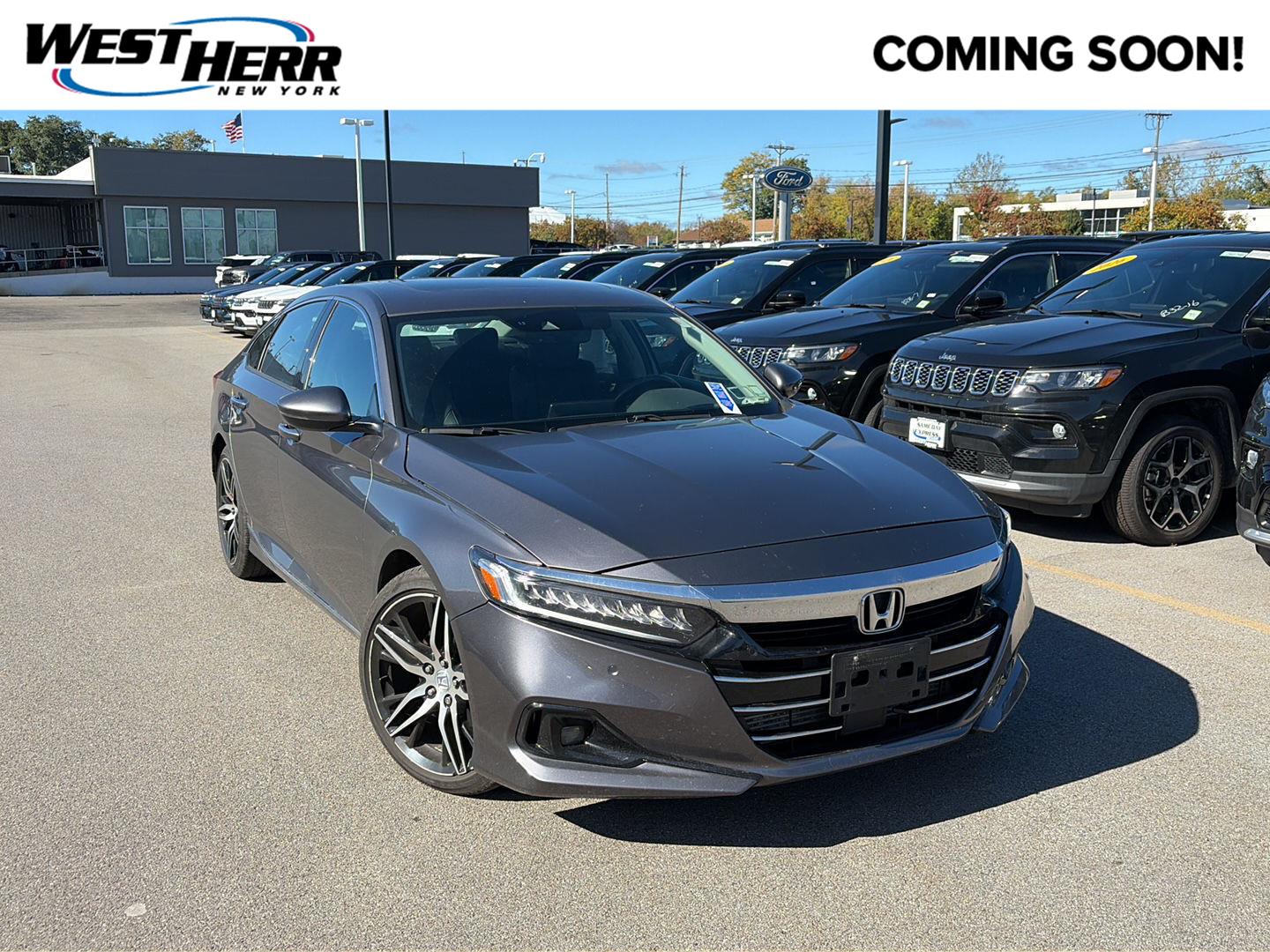 Used 2021 Honda Accord Touring Sedan
