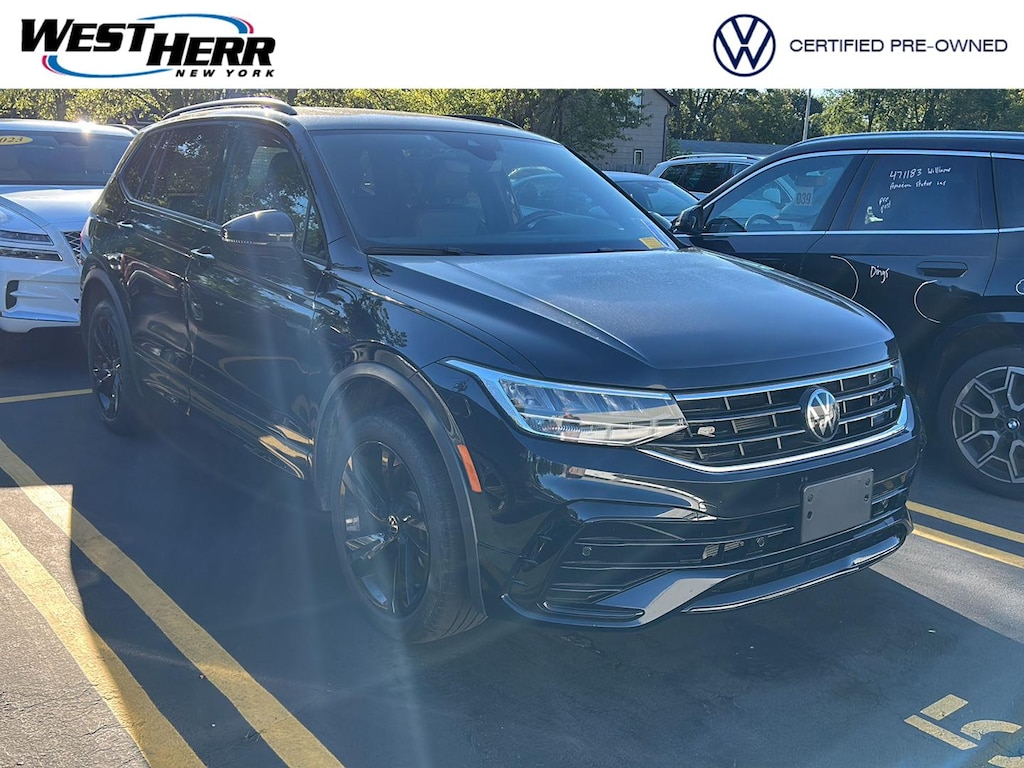 Certified 2024 Volkswagen Tiguan SE R-Line Black SUV