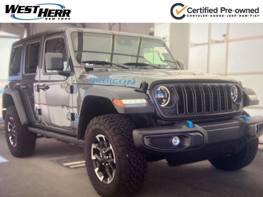 Certified 2025 Jeep Wrangler 4xe Rubicon SUV