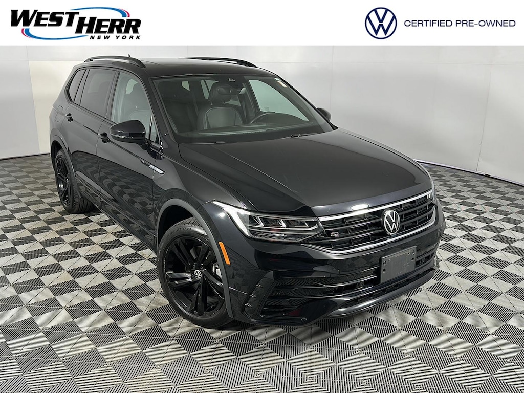 Certified 2023 Volkswagen Tiguan SE R-Line Black SUV