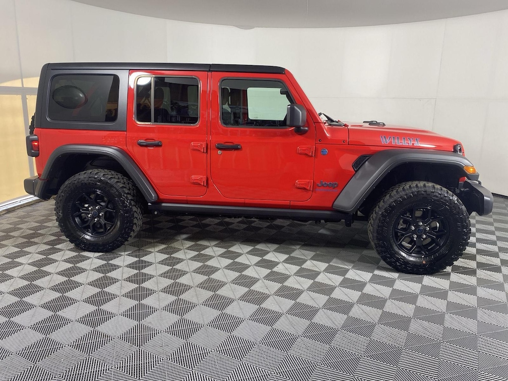 Certified 2025 Jeep Wrangler 4xe Willys SUV