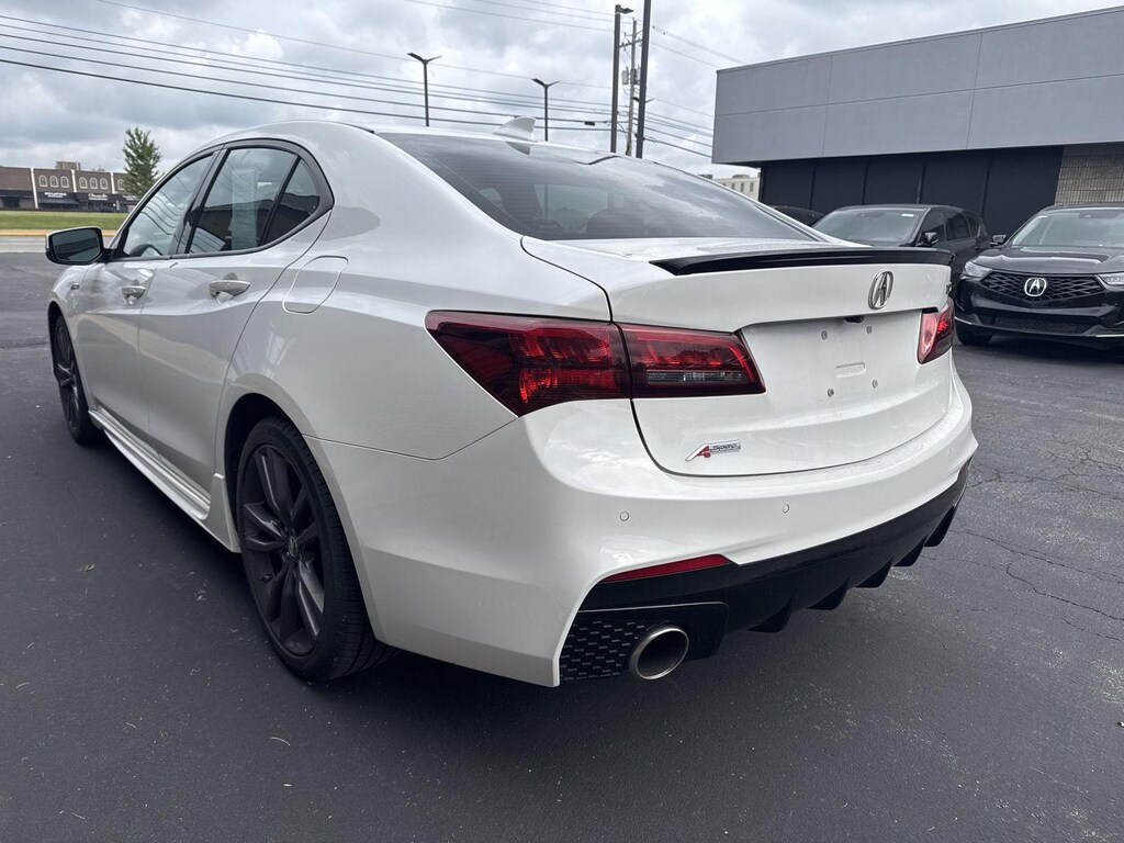 Used 2020 Acura TLX w/Technology/A-Spec Pkg Red Leather Sedan