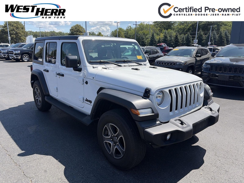 Certified 2023 Jeep Wrangler Sport S SUV