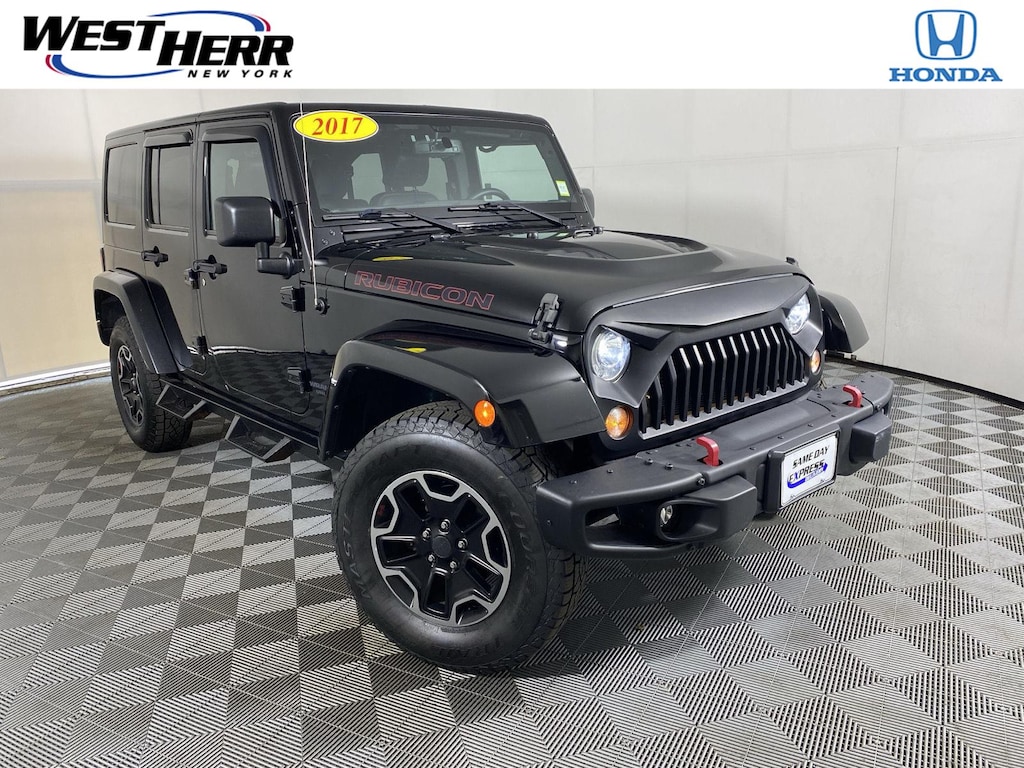 Used 2017 Jeep Wrangler Unlimited Rubicon Hard Rock SUV