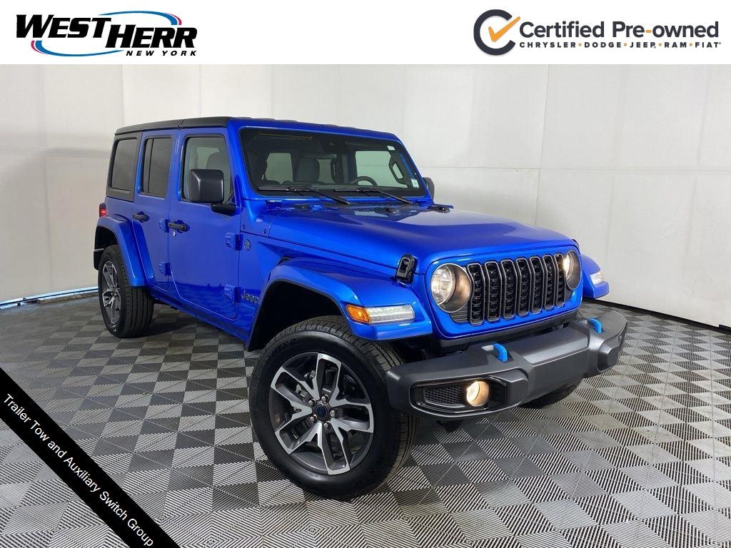 Certified 2024 Jeep Wrangler Sport S 4xe SUV