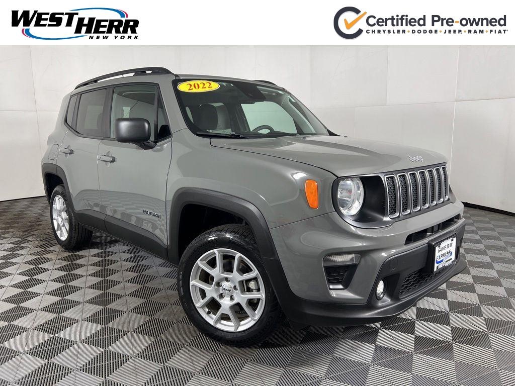 Certified 2022 Jeep Renegade Latitude SUV