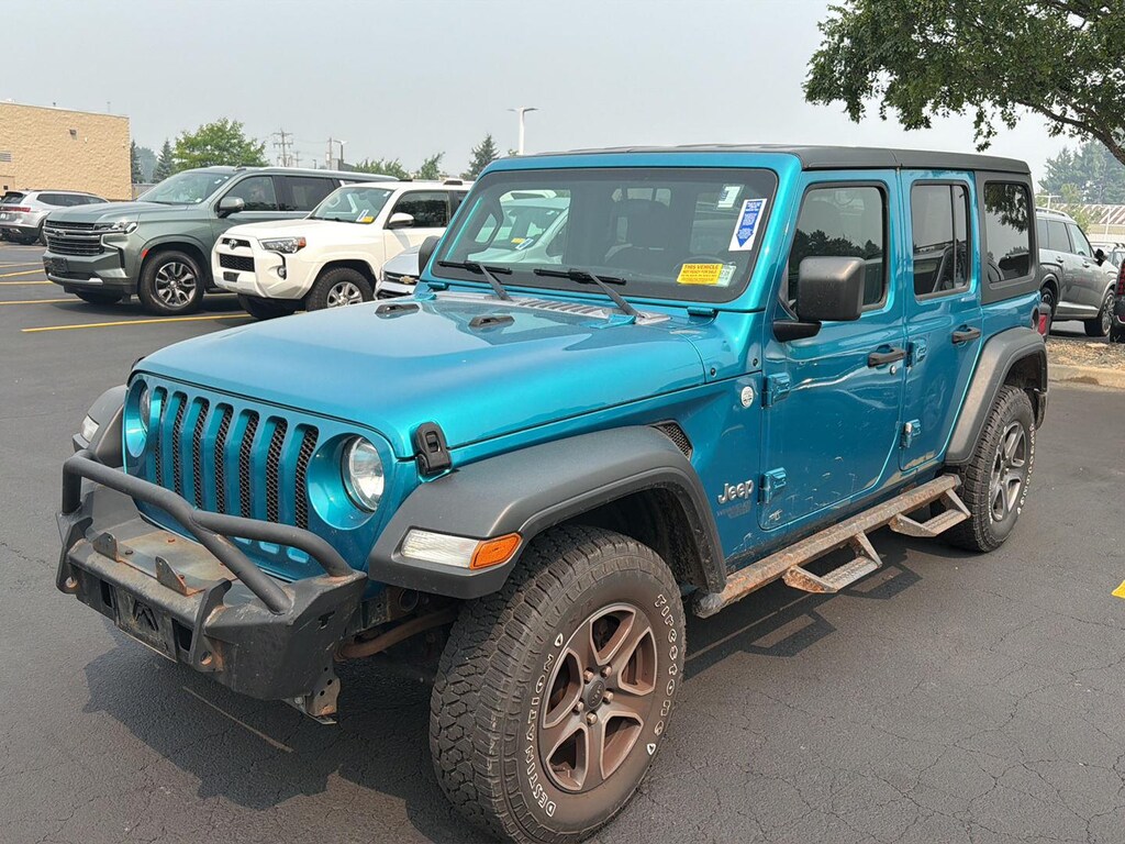 Used 2019 Jeep Wrangler Unlimited Sport S SUV
