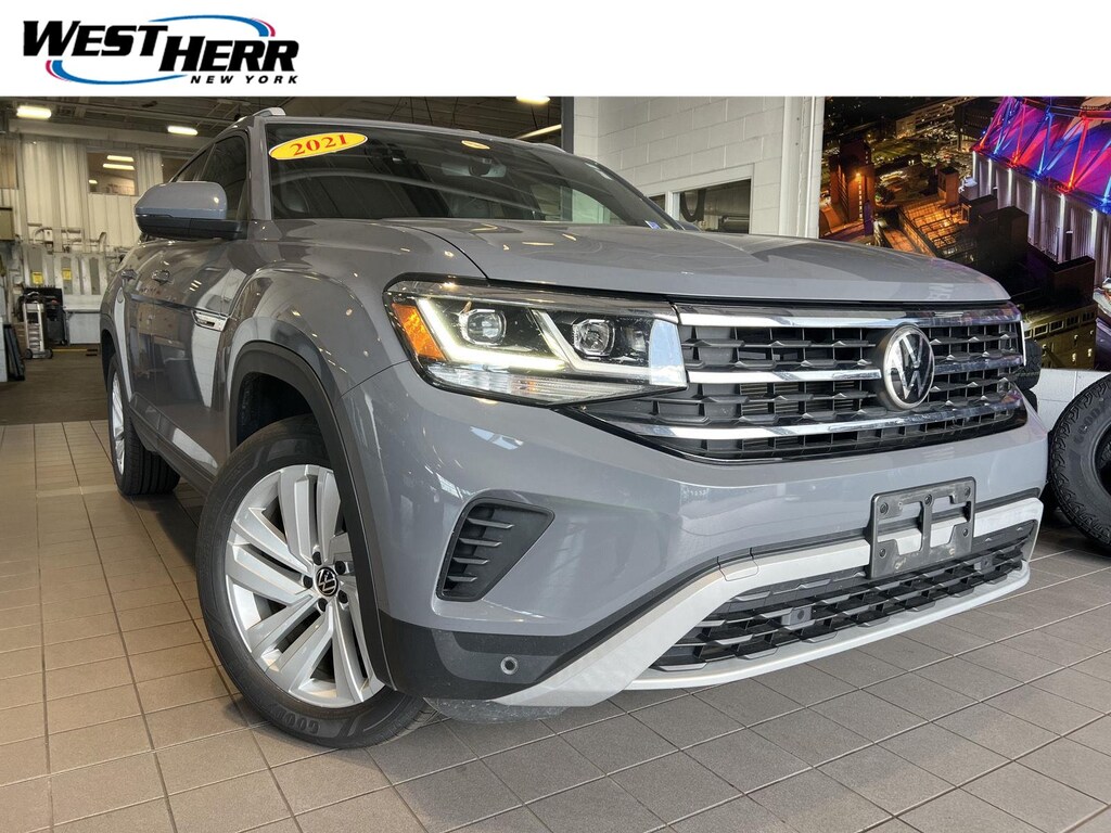Used 2021 Volkswagen Atlas Cross Sport 3.6L V6 SE w/Technology SUV