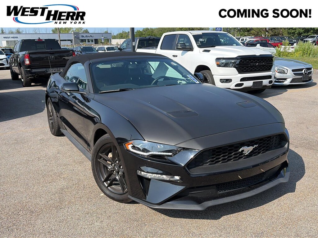 Used 2020 Ford Mustang Ecoboost Premium Convertible
