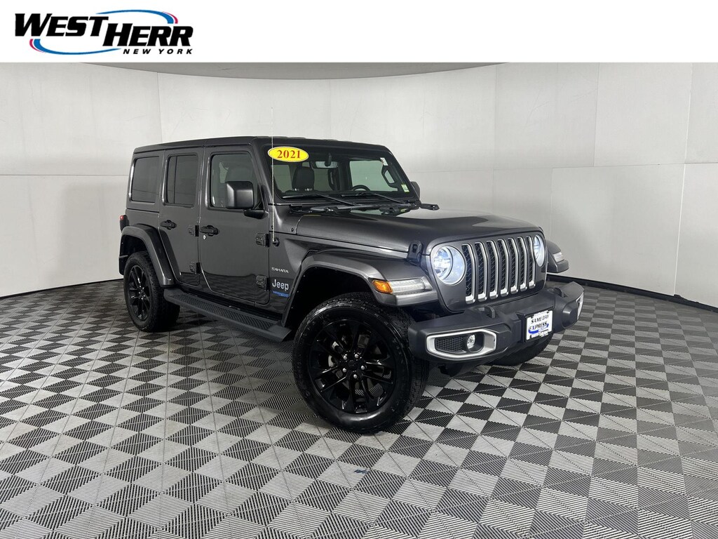 Used 2021 Jeep Wrangler 4xe Unlimited Sahara SUV