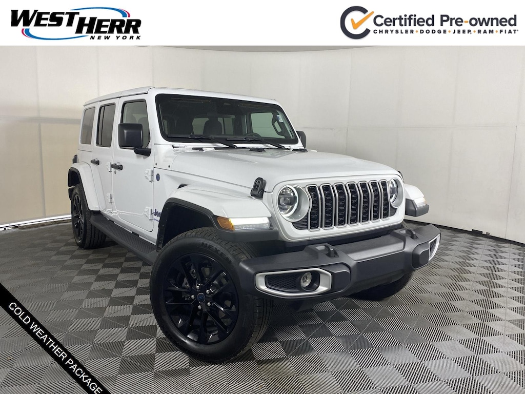 Certified 2025 Jeep Wrangler 4xe Sahara SUV