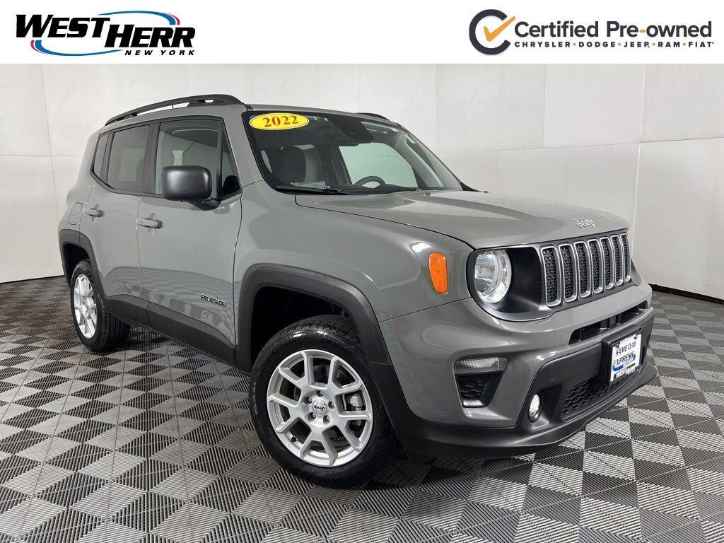 Certified 2022 Jeep Renegade Latitude SUV