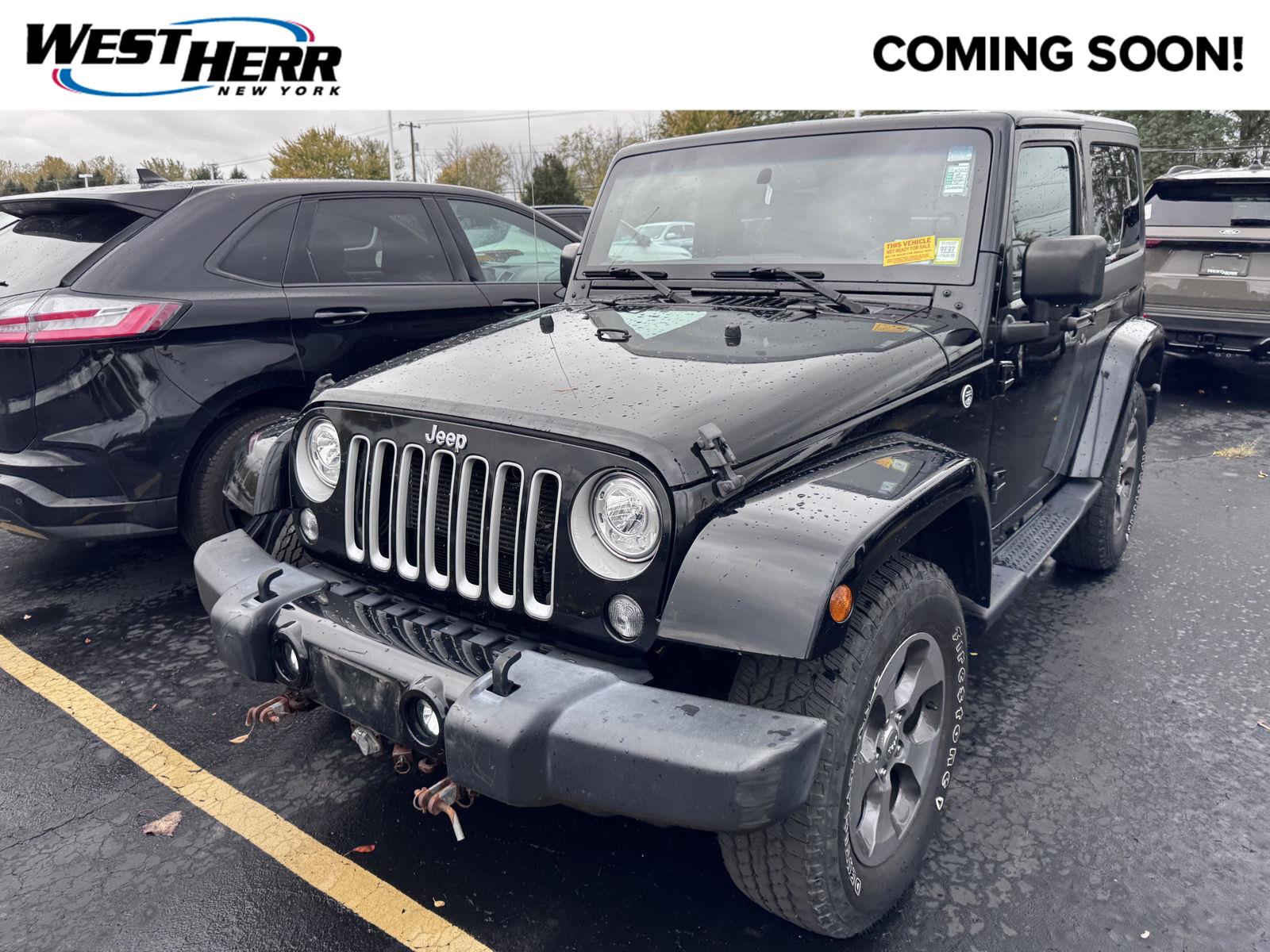 Used 2018 Jeep Wrangler JK Sahara SUV