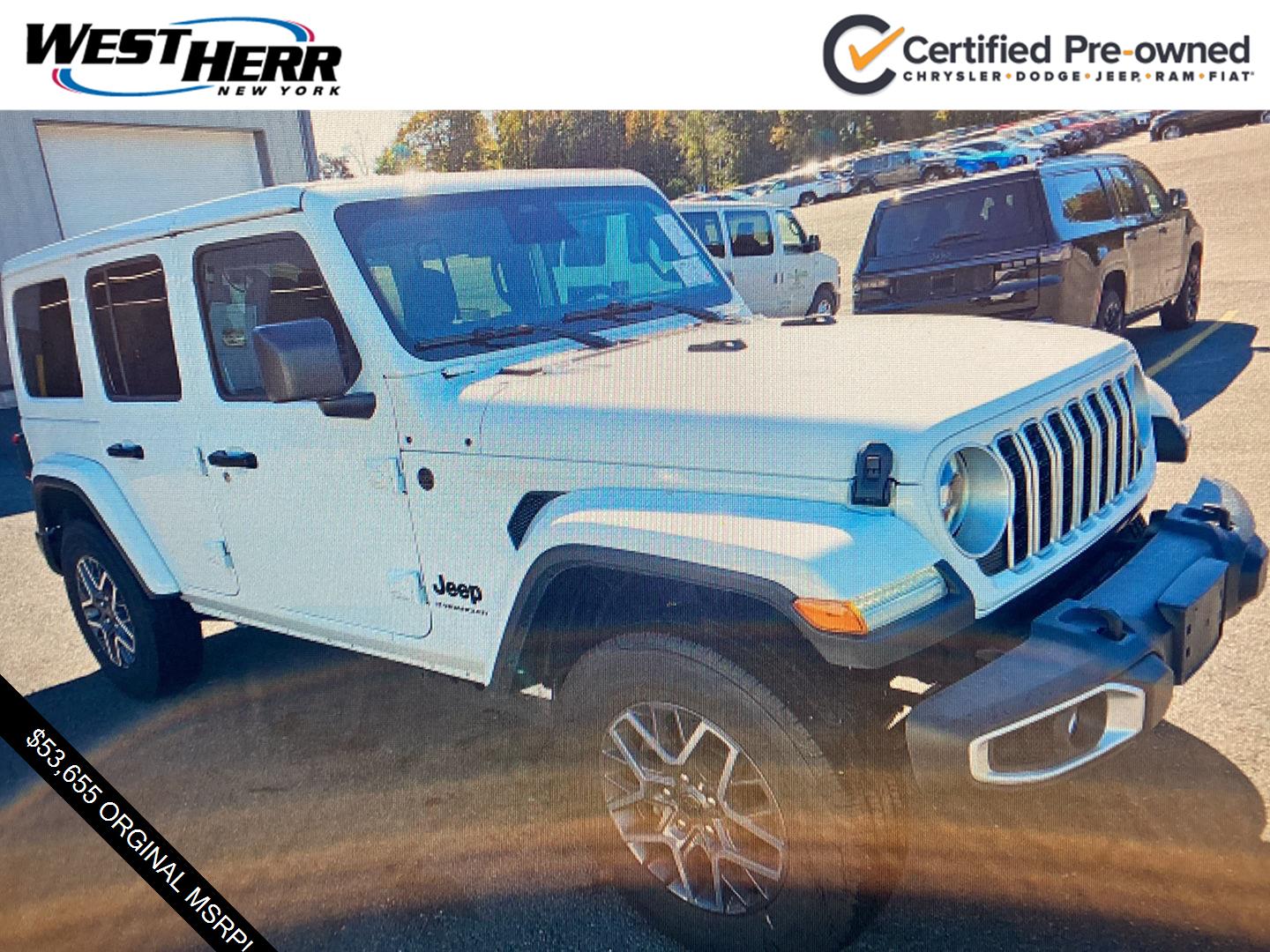 Certified 2026 Jeep Wrangler Sahara 4-door