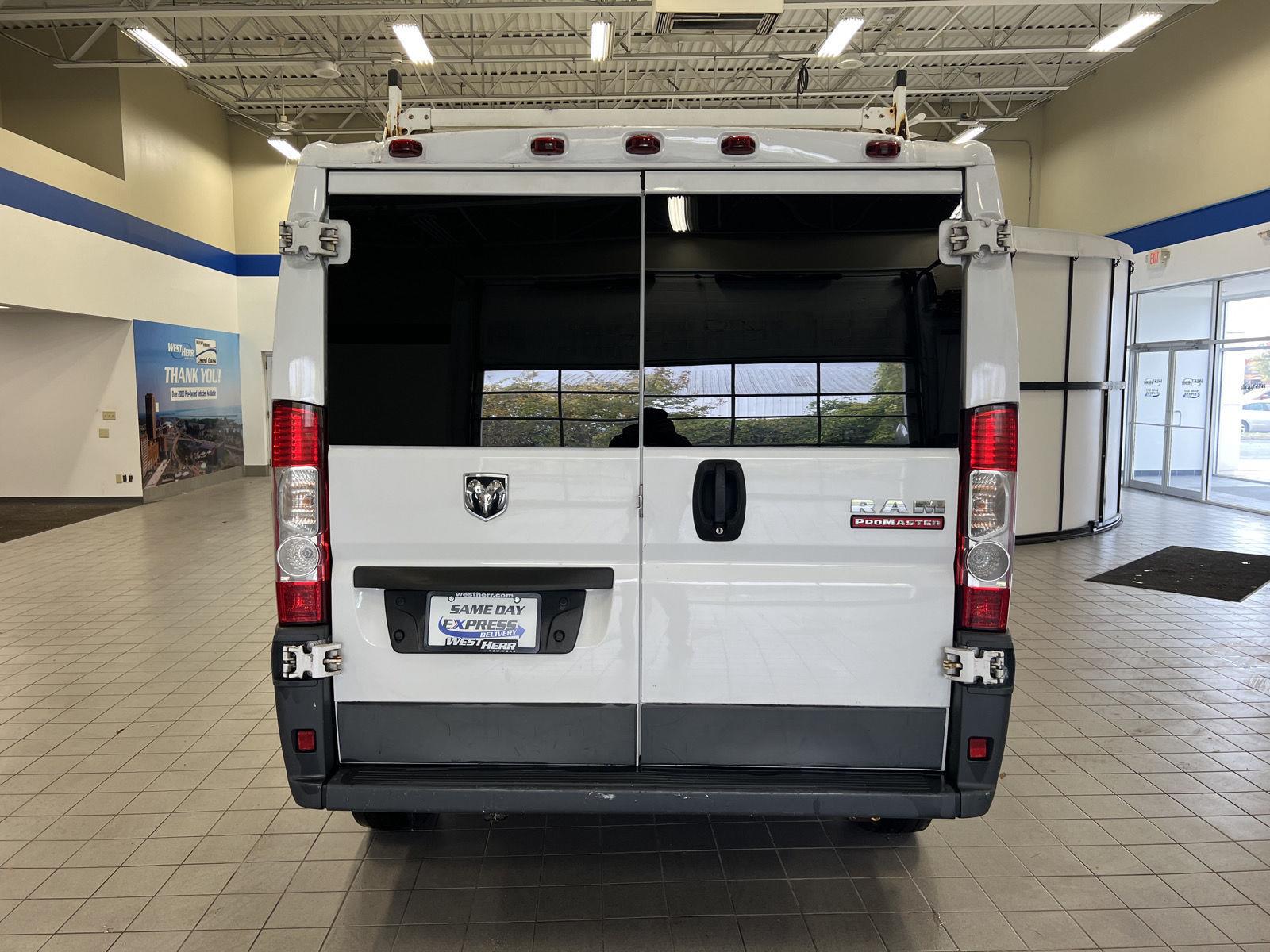 Used 2017 Ram Promaster Cargo Van Van