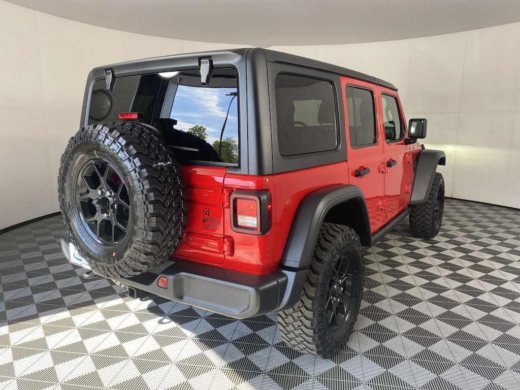 Certified 2025 Jeep Wrangler 4xe Willys SUV
