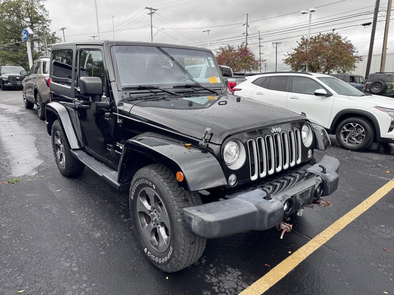 Used 2018 Jeep Wrangler JK Sahara SUV