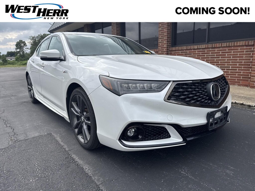 Used 2020 Acura TLX w/Technology/A-Spec Pkg Red Leather Sedan