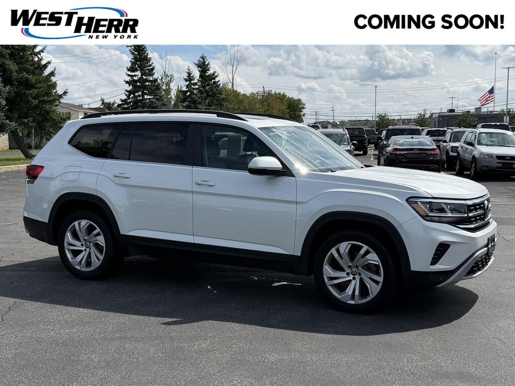 Used 2021 Volkswagen Atlas 3.6L V6 SE w/Technology SUV