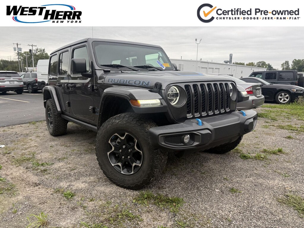 Certified 2022 Jeep Wrangler 4xe Unlimited Rubicon SUV