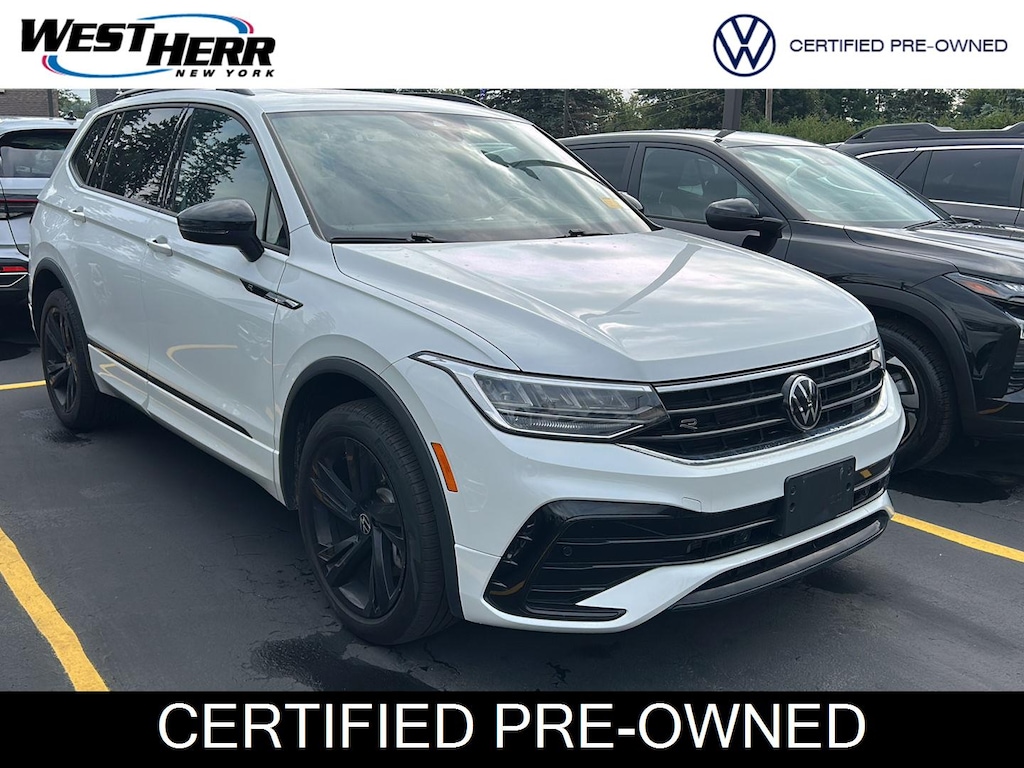 Certified 2023 Volkswagen Tiguan SE R-Line Black SUV
