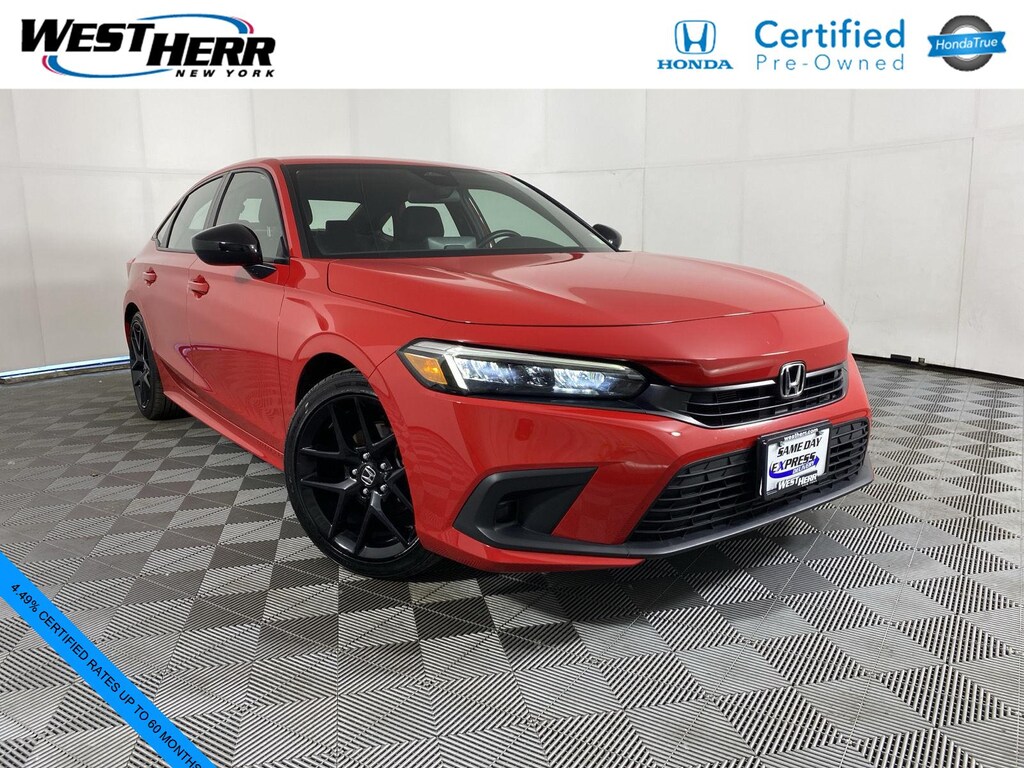 Certified 2023 Honda Civic Sedan Sport Sedan