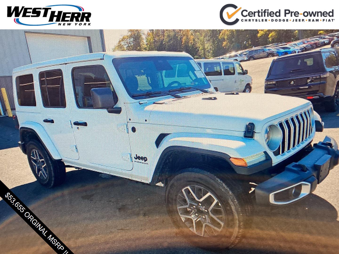 Certified 2026 Jeep Wrangler Sahara 4-door