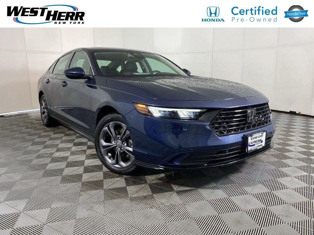 Certified 2024 Honda Accord Hybrid EX-L Sedan