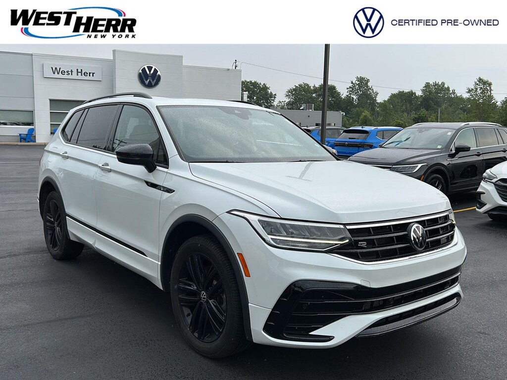 Certified 2022 Volkswagen Tiguan SE R-Line Black SUV