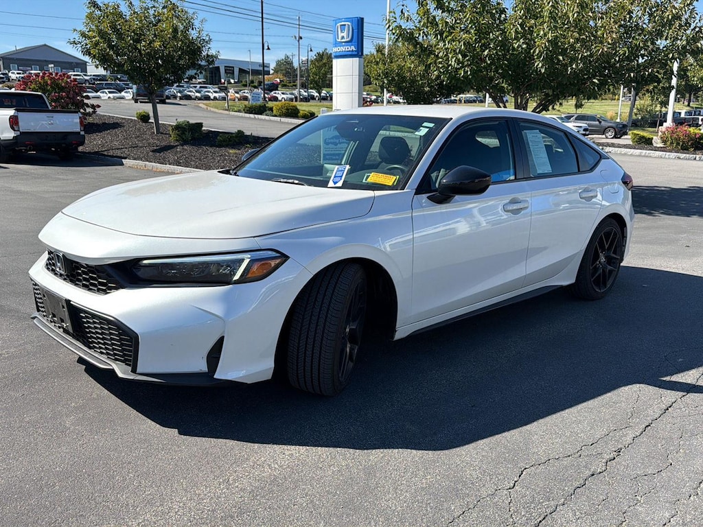 Certified 2025 Honda Civic Sport Hatchback