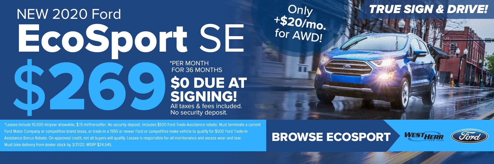 New 2019 & 2020 & Used Car Dealership serving Getzville West Herr Ford