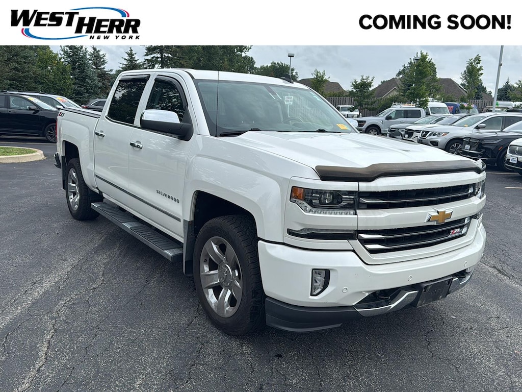 Used 2018 Chevrolet Silverado 1500 LTZ Truck Crew Cab