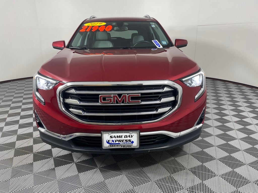 Used 2019 GMC Terrain SLT with VIN 3GKALPEX7KL130359 for sale in Getzville, NY