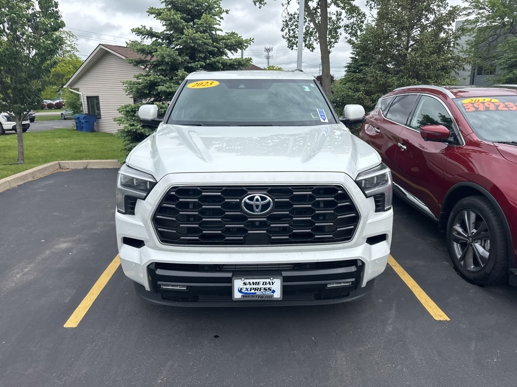 Used 2023 Toyota Sequoia Platinum with VIN 7SVAAABA2PX012638 for sale in Getzville, NY