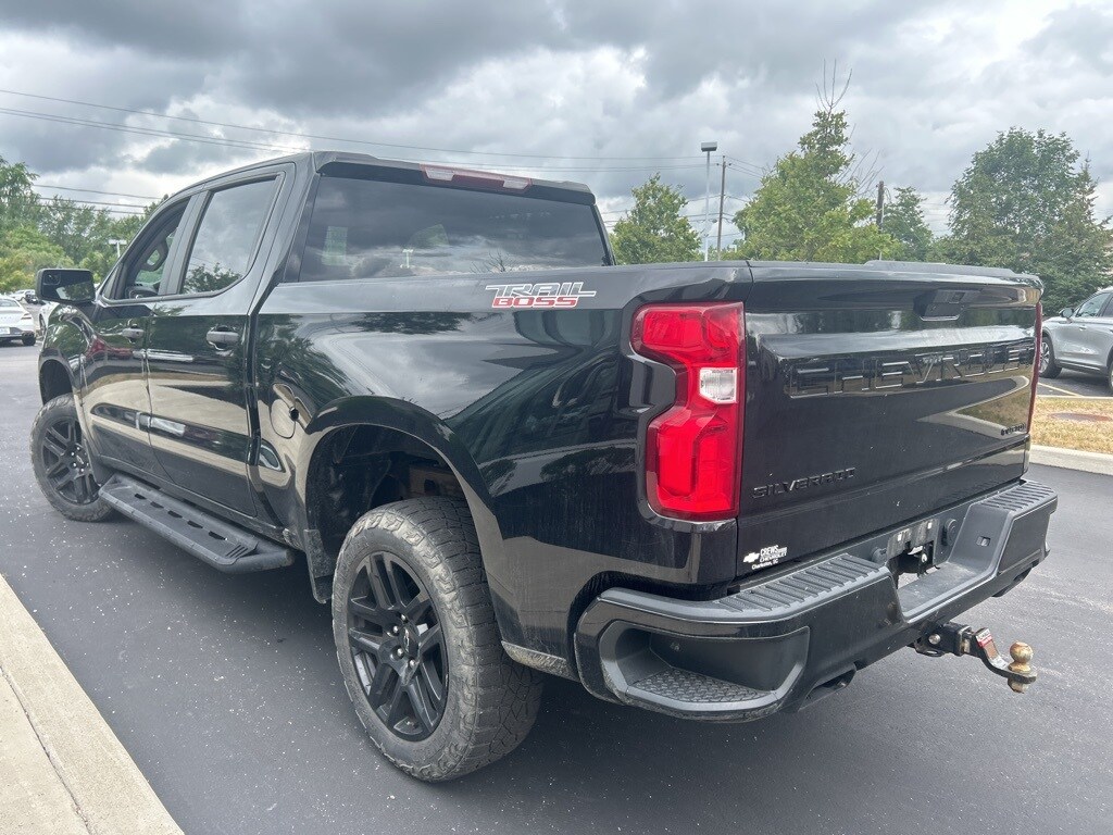 Used 2021 Chevrolet Silverado 1500 Custom Trail Boss Truck Crew Cab
