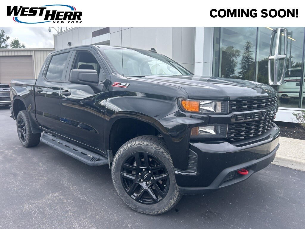 Used 2021 Chevrolet Silverado 1500 Custom Trail Boss Truck Crew Cab