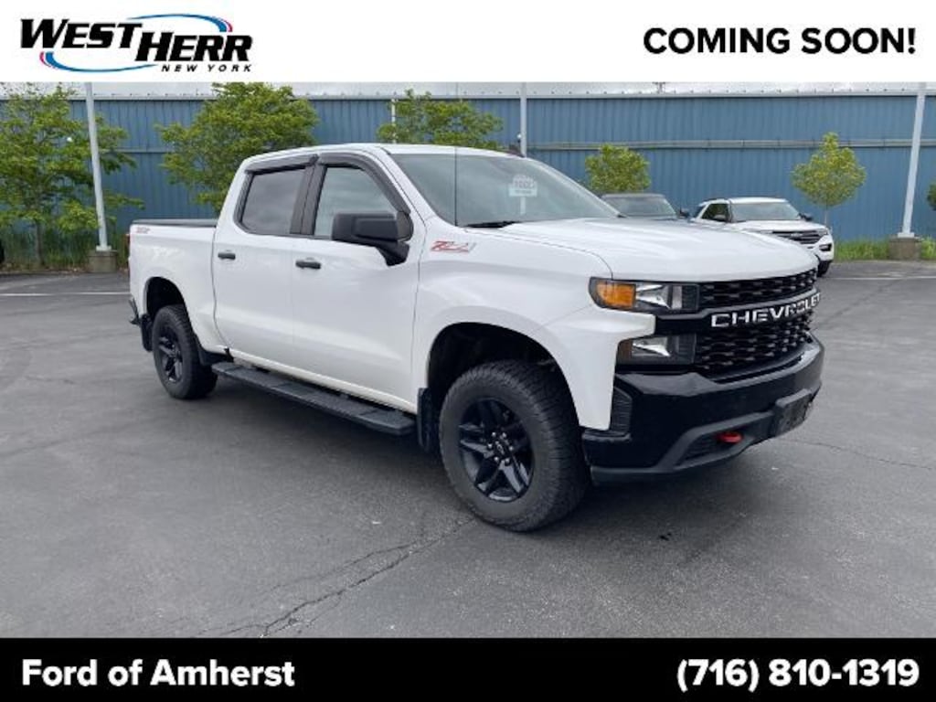Used 2022 Chevrolet Silverado 1500 LTD Custom Trail Boss Crew Cab Truck