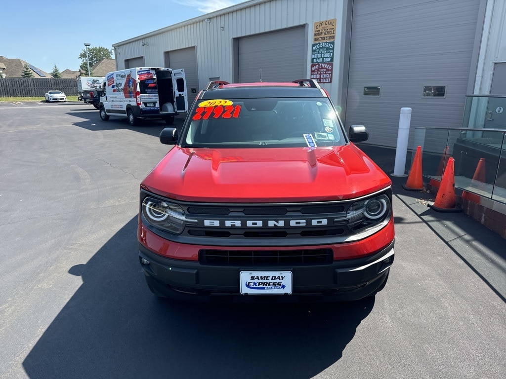 Used 2022 Ford Bronco Sport Big Bend with VIN 3FMCR9B61NRD50510 for sale in Getzville, NY