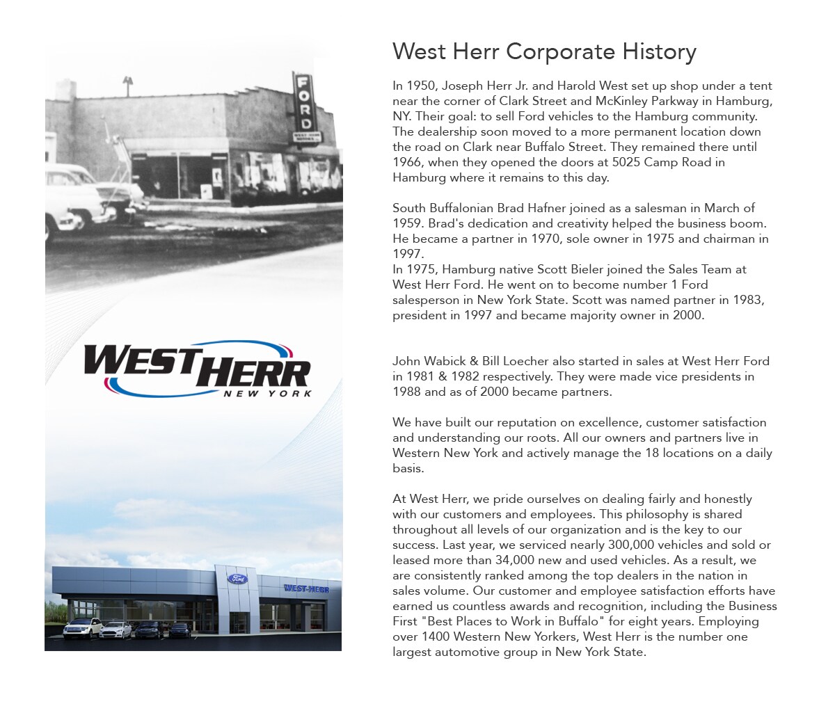About West Herr Auto Group New York State's Largest Vehicle Inventory