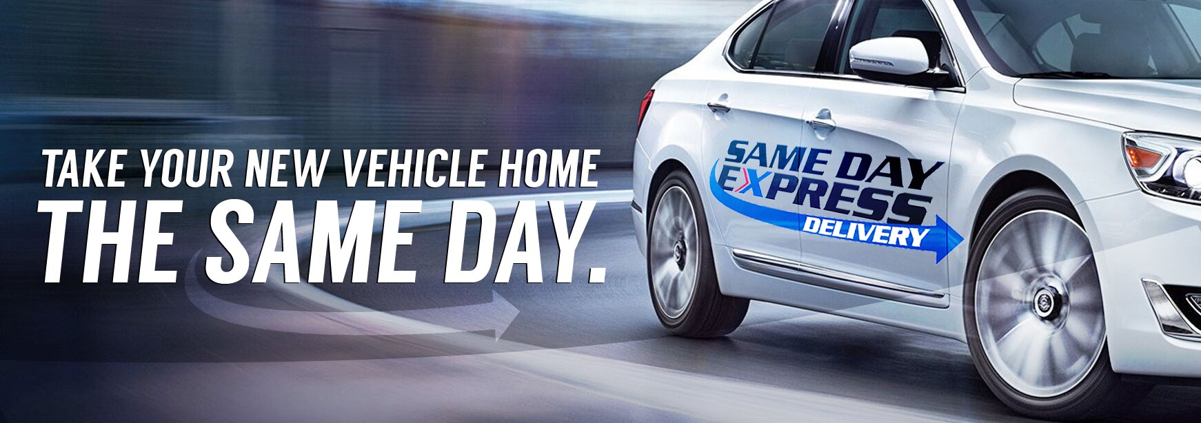 West Herr Automotive Group Same Day Express Delivery, the fastest and