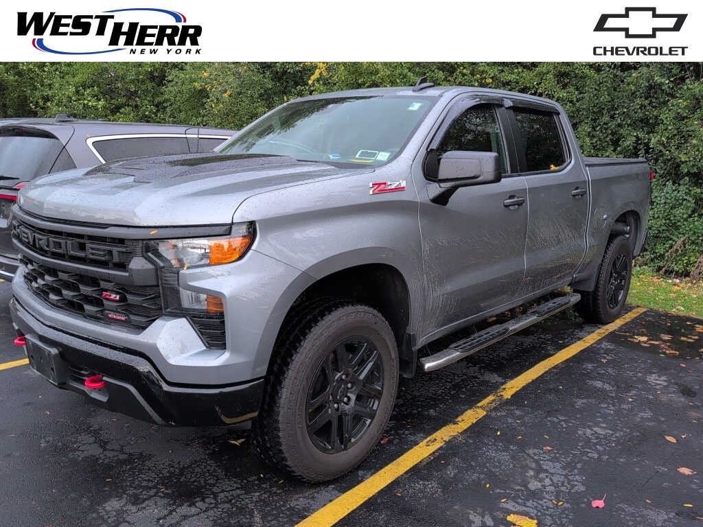 Used 2024 Chevrolet Silverado 1500 Custom Trail Boss Truck Crew Cab