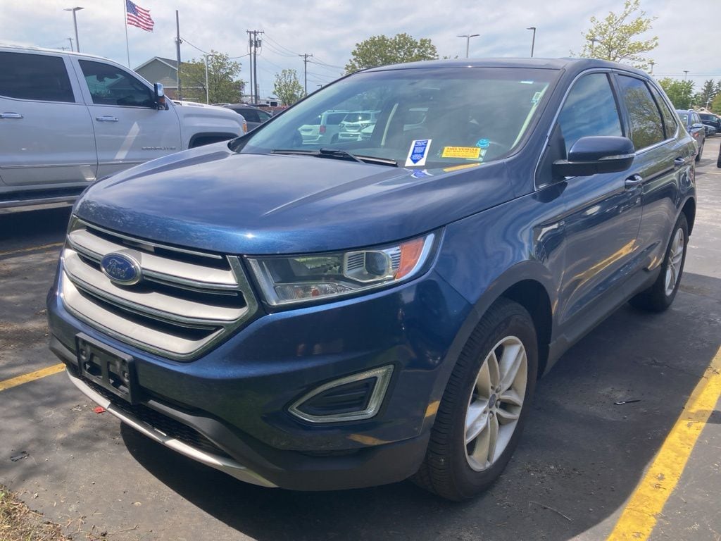 Used 2017 Ford Edge SEL with VIN 2FMPK4J93HBC35642 for sale in Liverpool, NY