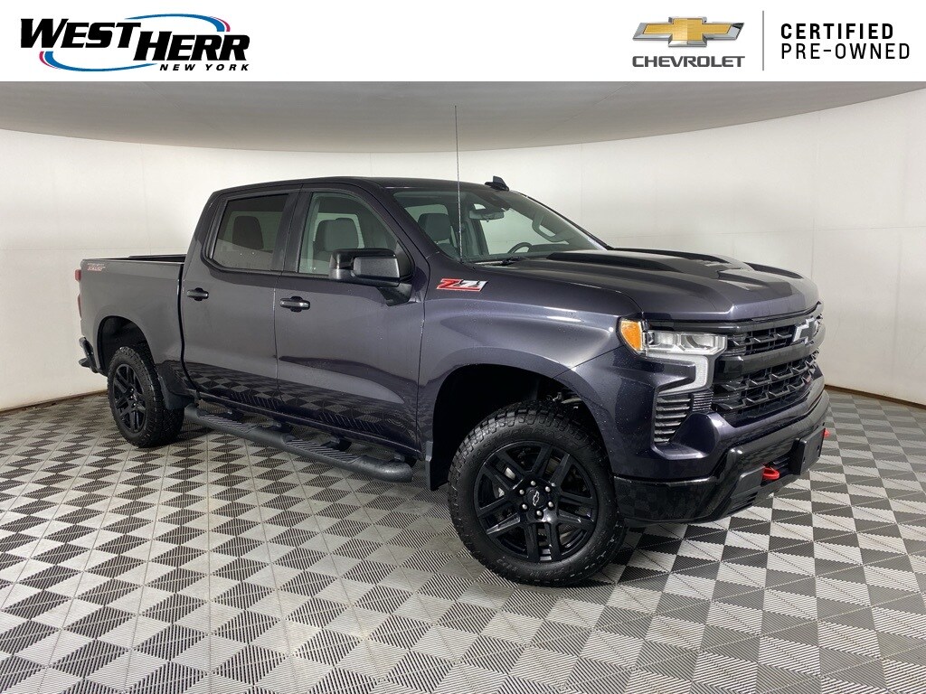 Certified 2022 Chevrolet Silverado 1500 LT Trail Boss Truck Crew Cab