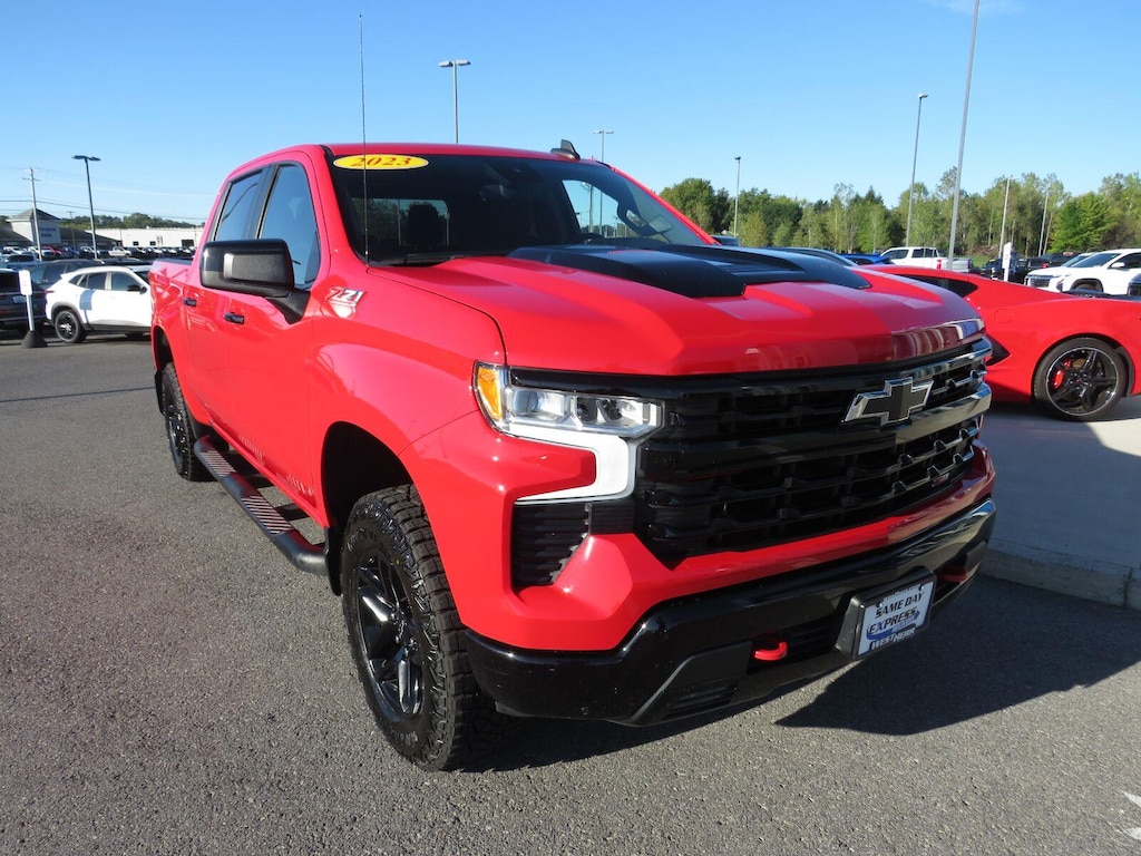 Used 2023 Chevrolet Silverado 1500 LT Trail Boss Truck Crew Cab