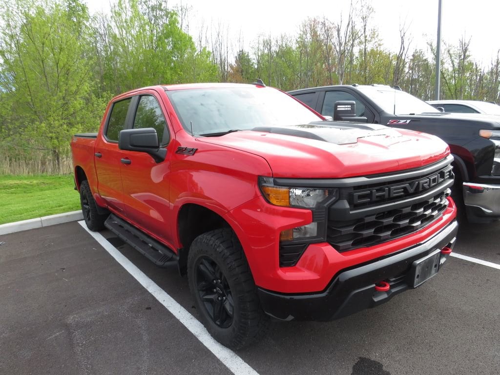 Used 2023 Chevrolet Silverado 1500 Custom Trail Boss Truck Crew Cab