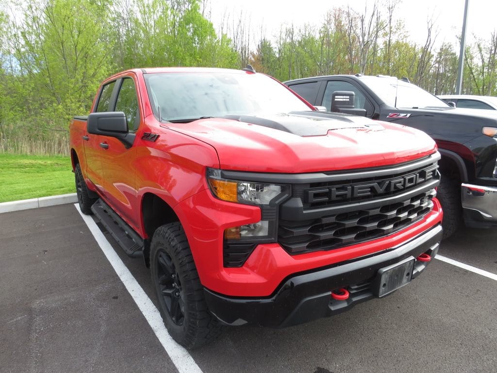 Used 2023 Chevrolet Silverado 1500 Custom Trail Boss Truck Crew Cab