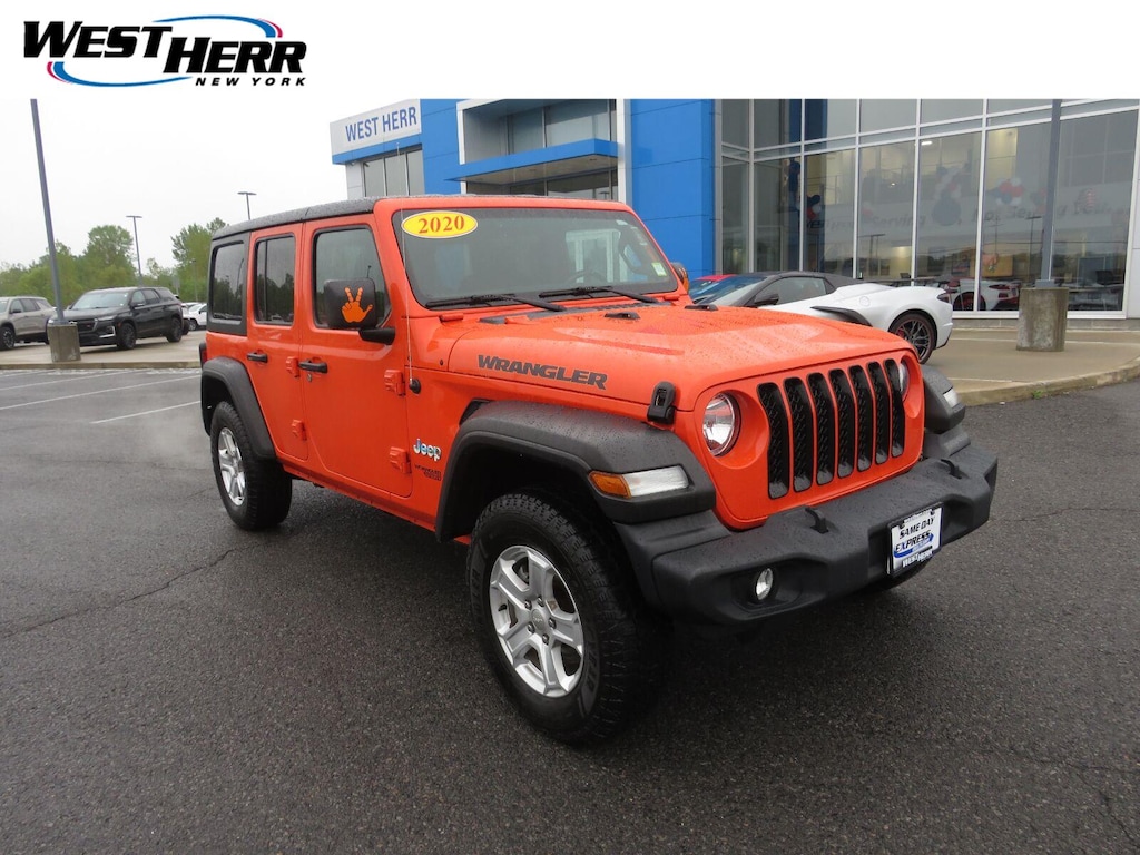 Used 2020 Jeep Wrangler Unlimited Sport S SUV
